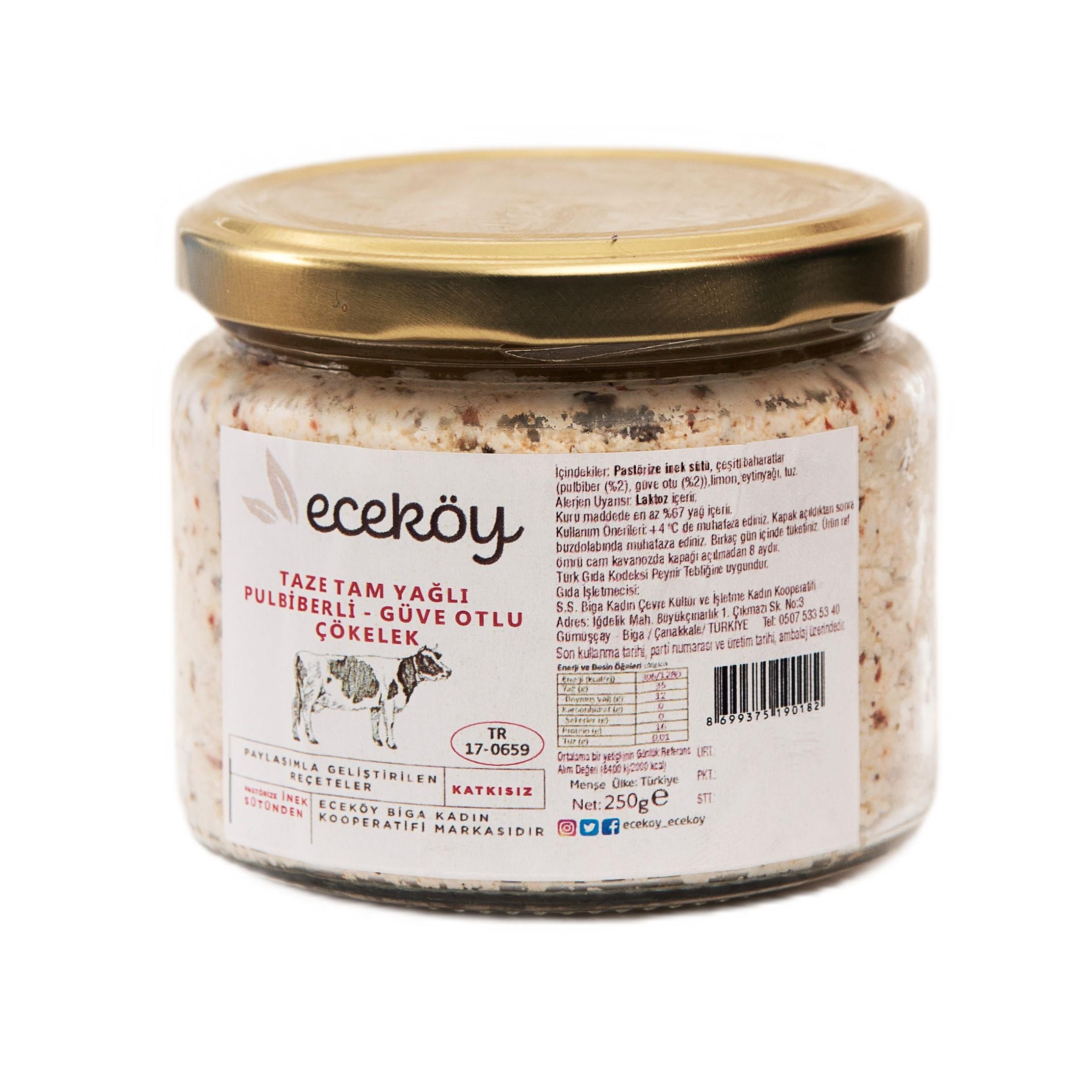 Eceköy Pul Biberli Güve Otlu Çökelek 350 gr