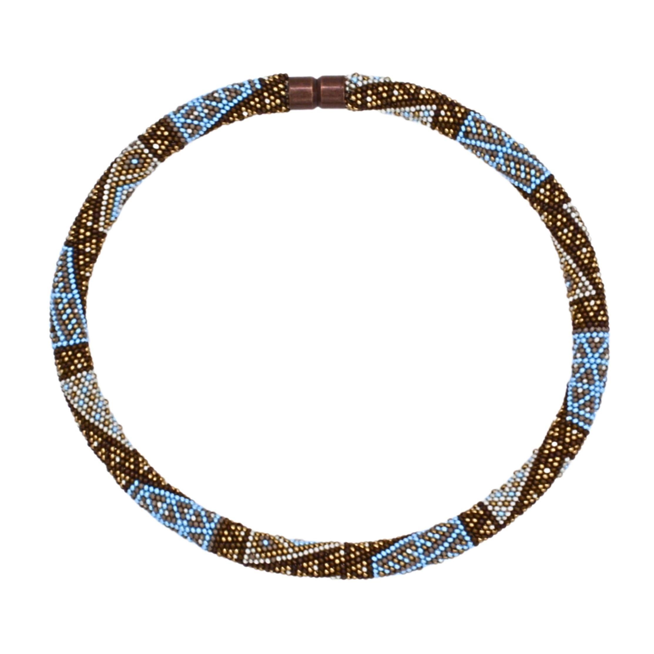 Etnik Boncuk Kolye Bilezik Takımı