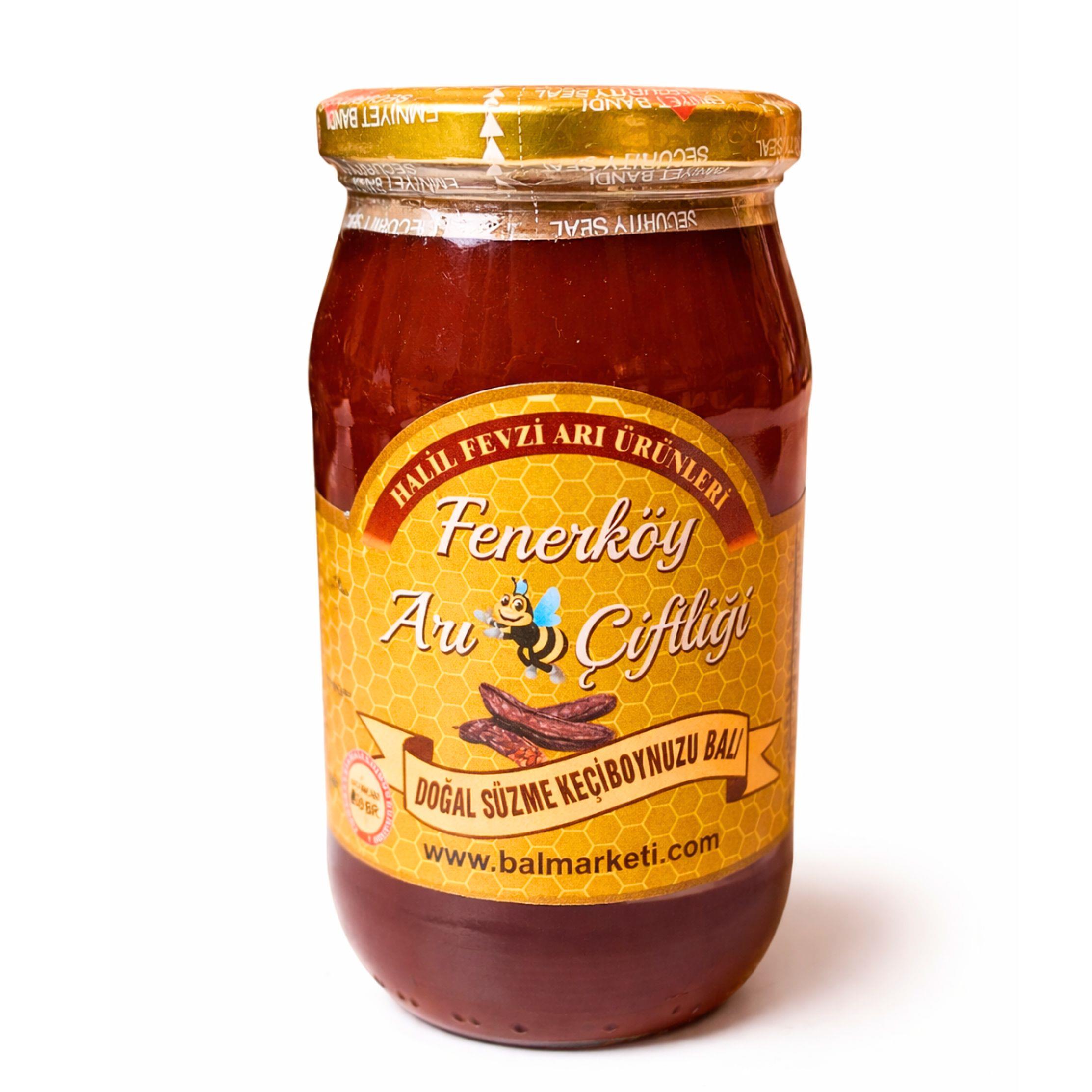 Fenerköy Süzme Keçiboynuzu Balı 450 gr