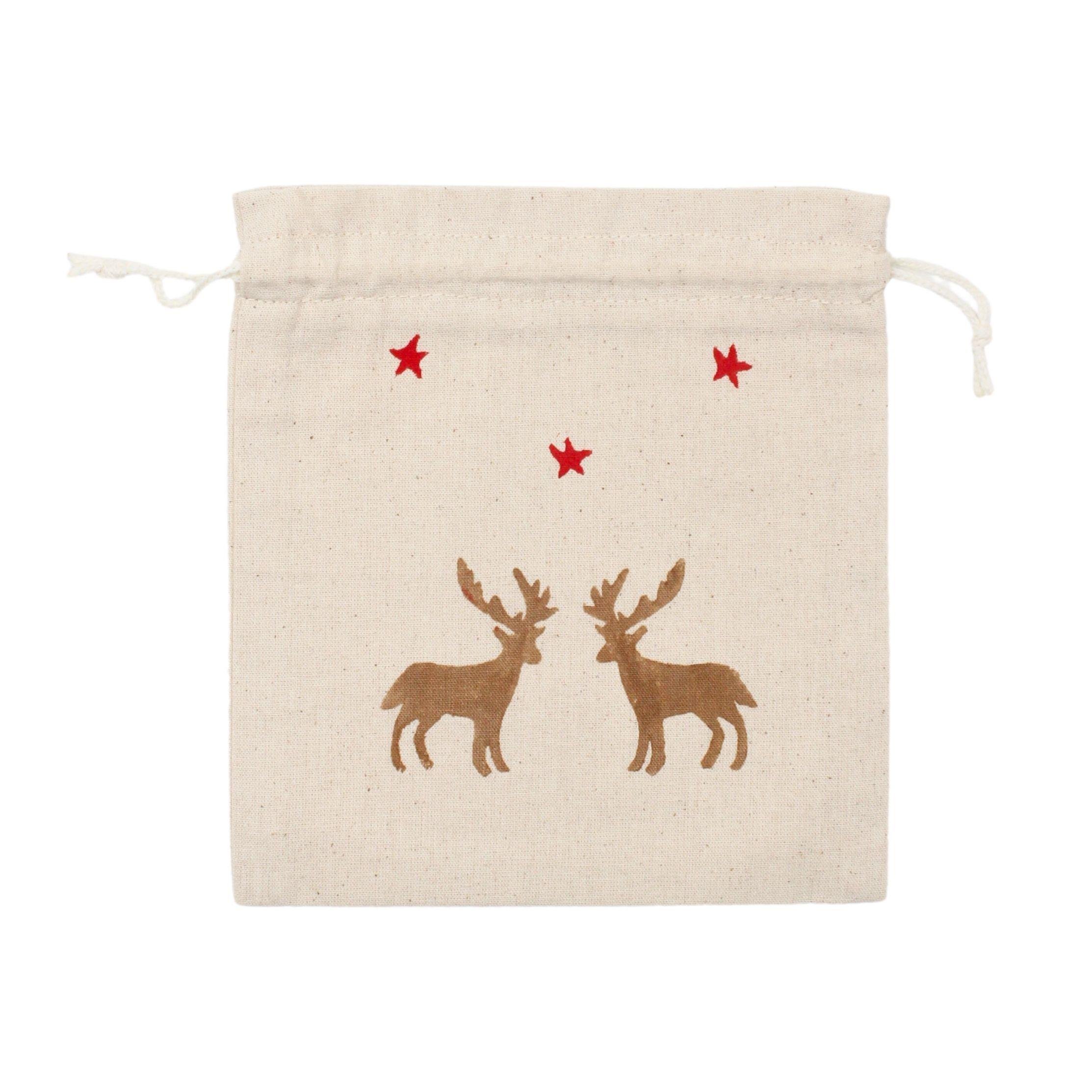 Geyik Baskılı Kese