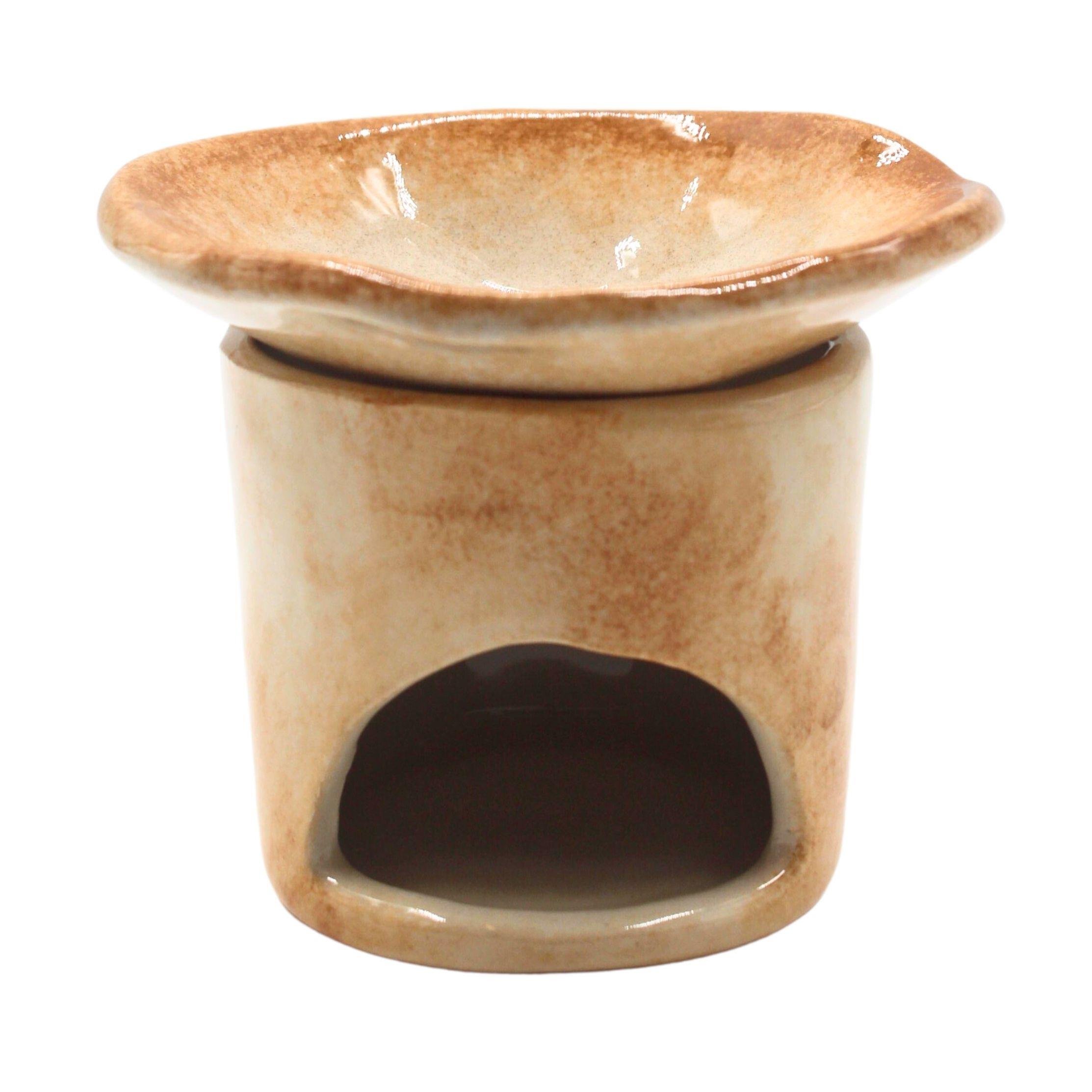 Kahverengi Seramik Buhurdanlık