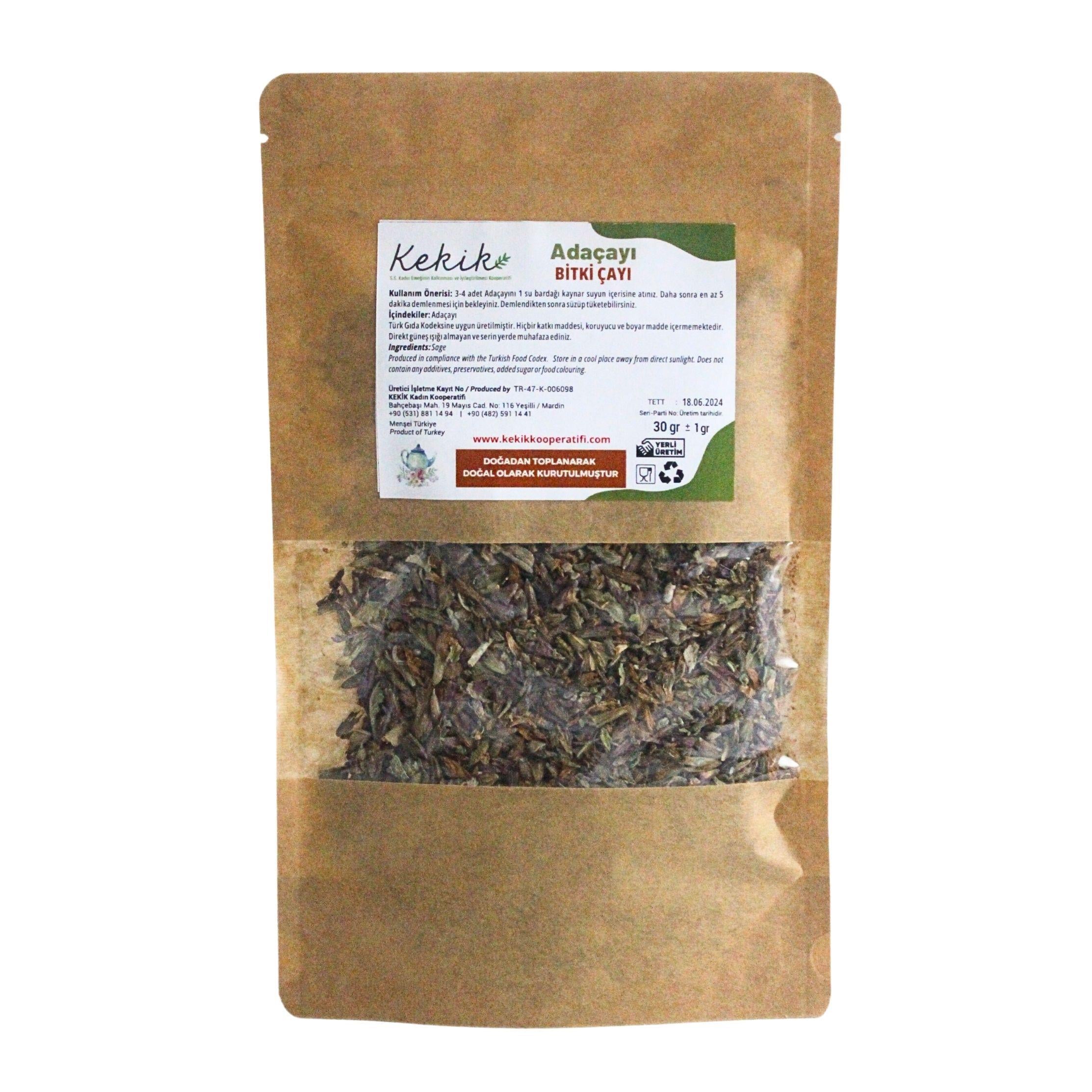 Kekik Kooperatifi Ada Çayı 30 gr