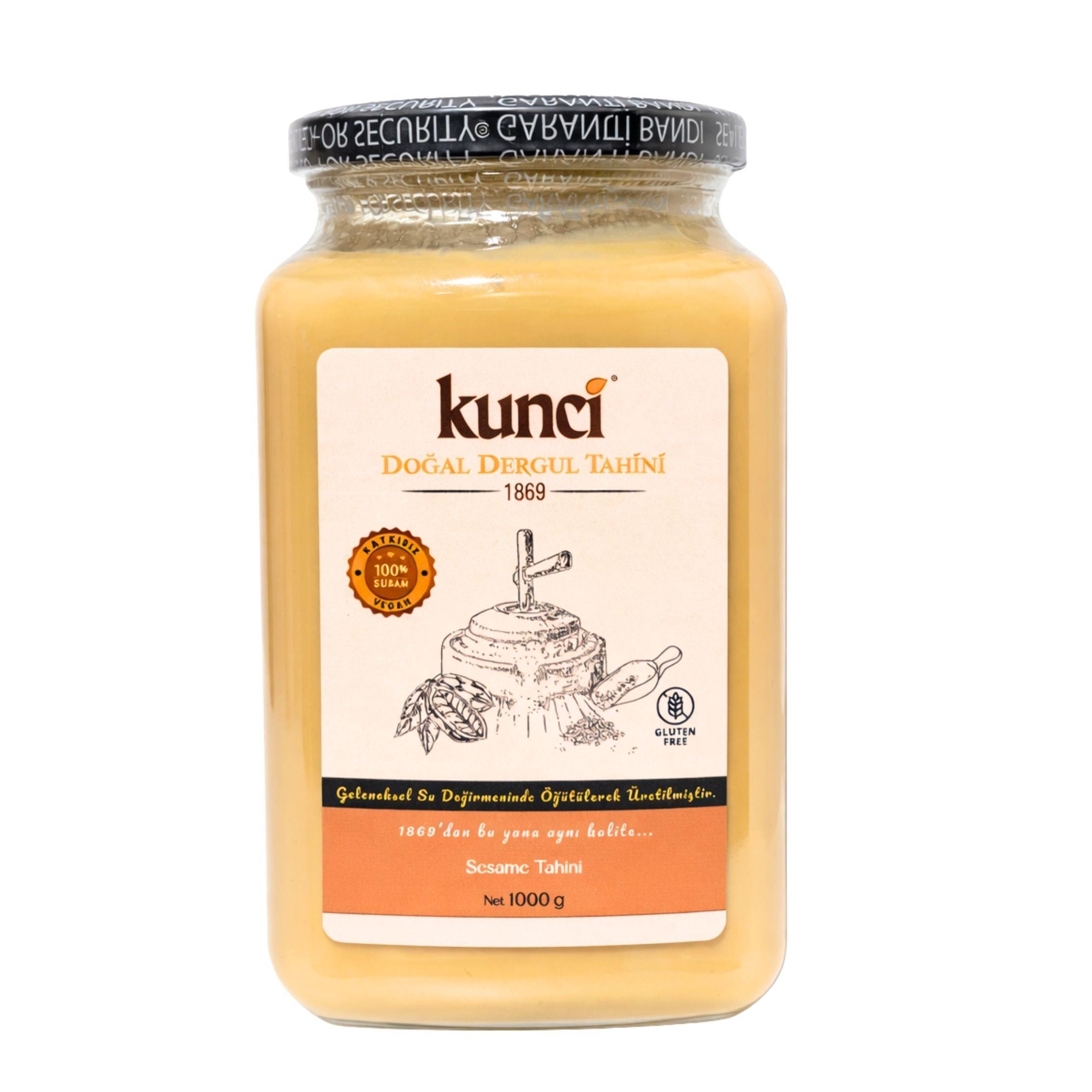 KUNCİ DOĞAL DERGUL TAHİNİ 1 KG 