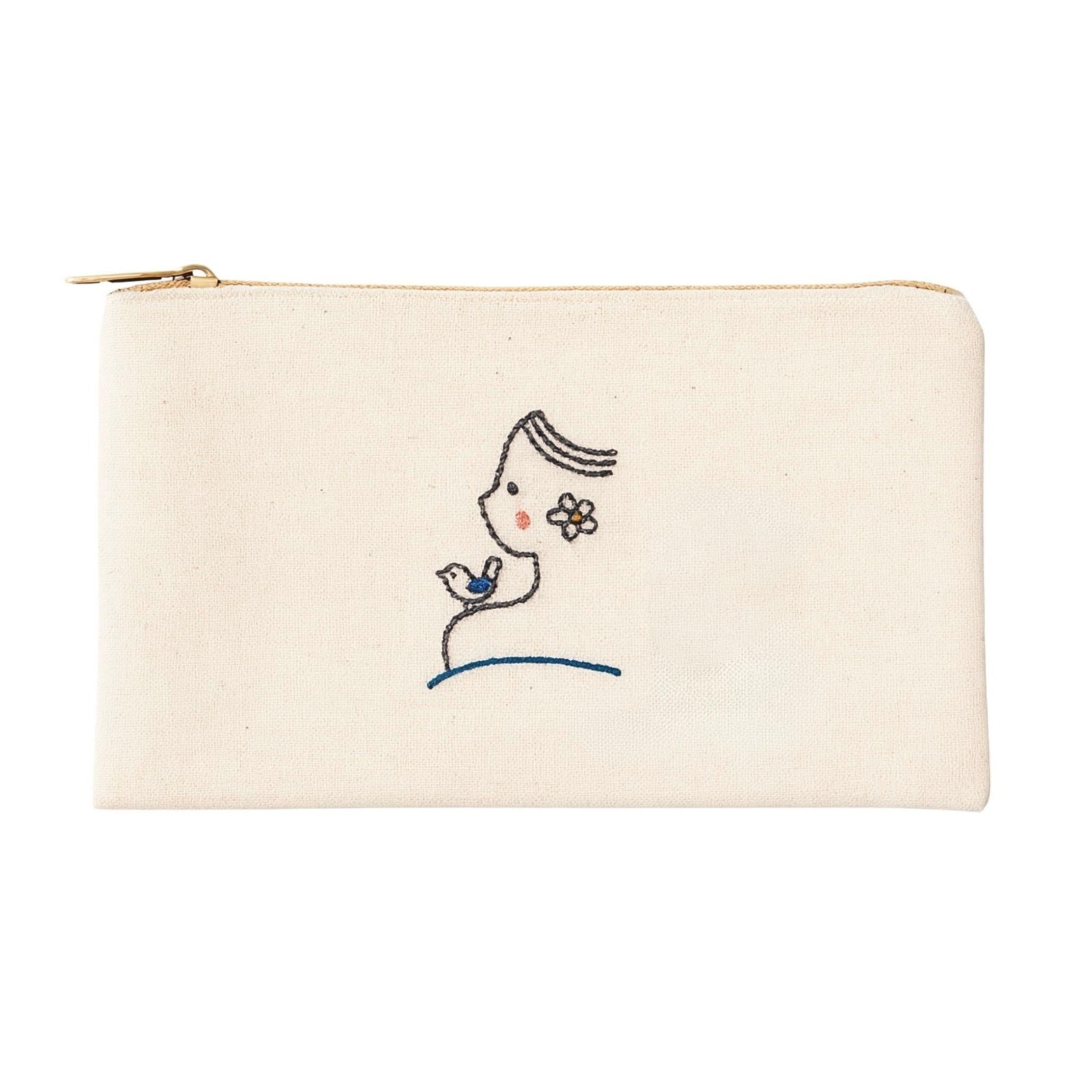 Kuşlu Kadın Cüzdan 9 x15