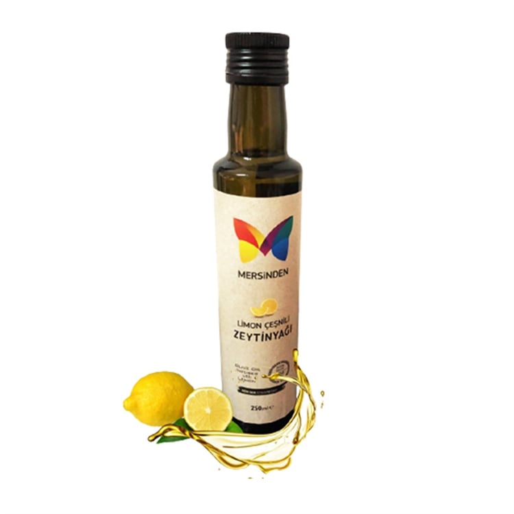 Limon Çeşnili Zeytinyağı Mersinden