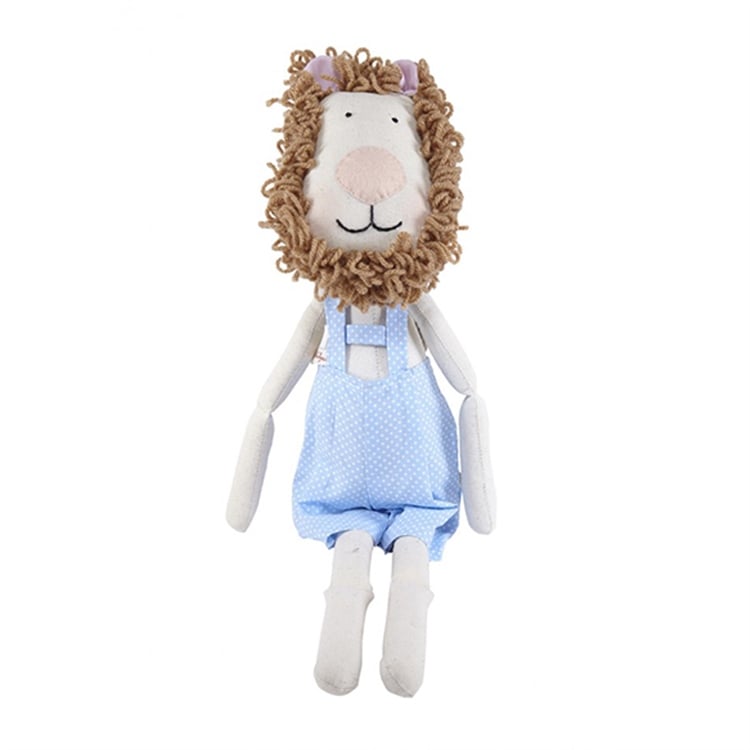 Mavi Elbiseli Aslan Oyuncak