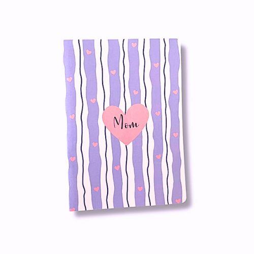Mom Lila Dikişli Defter