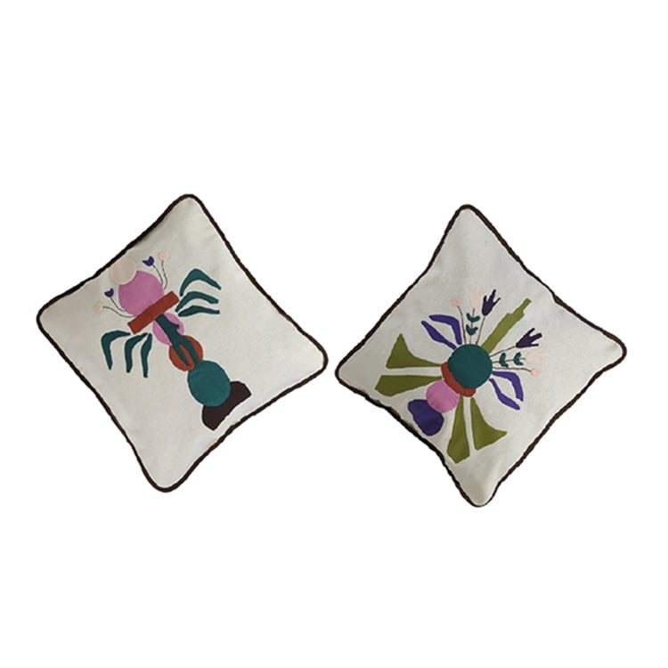 Nahıl Ağacı Aplike İkili Yastık