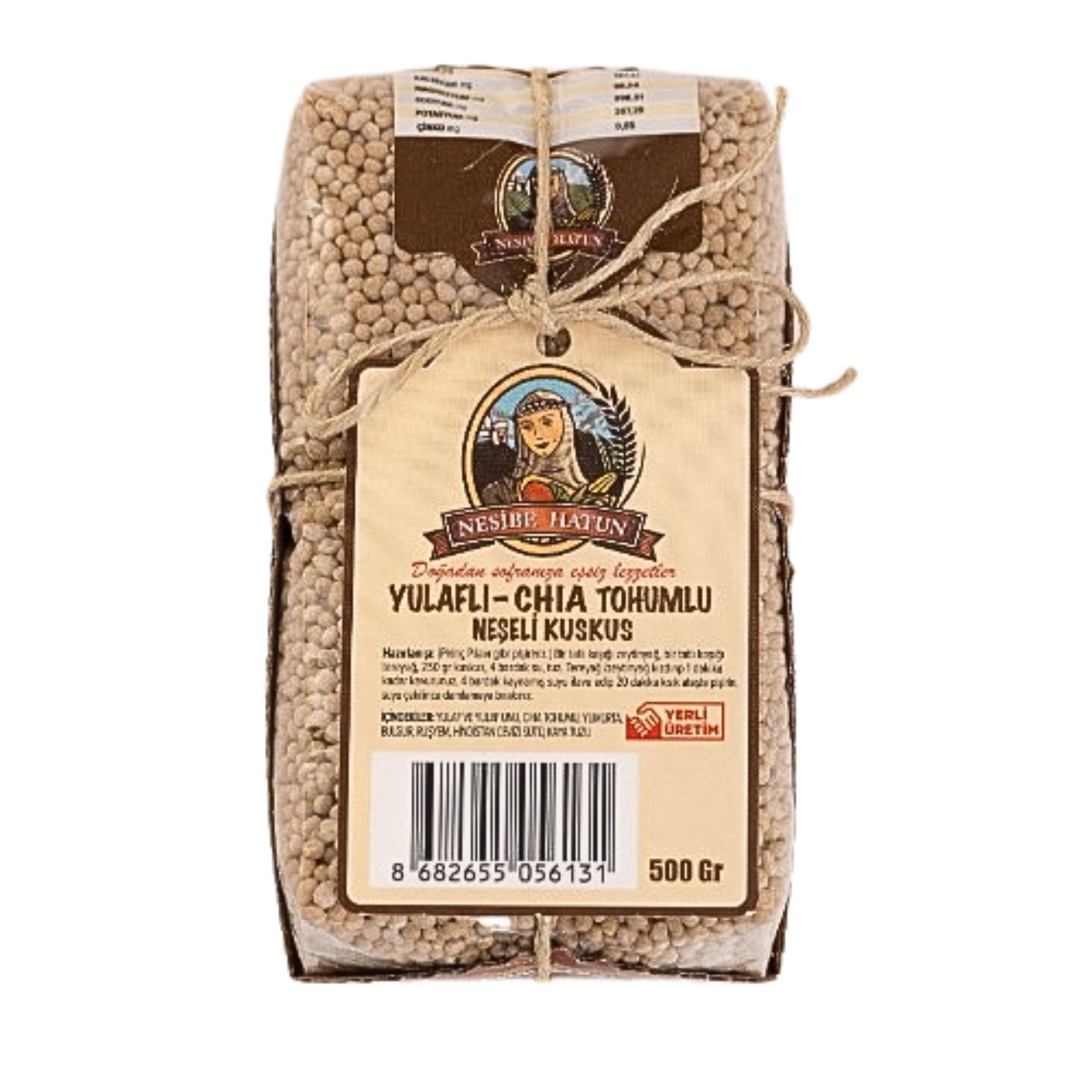 Nesibe Hatun Yulaf ve Chiali Neşeli Kuskus 500 G