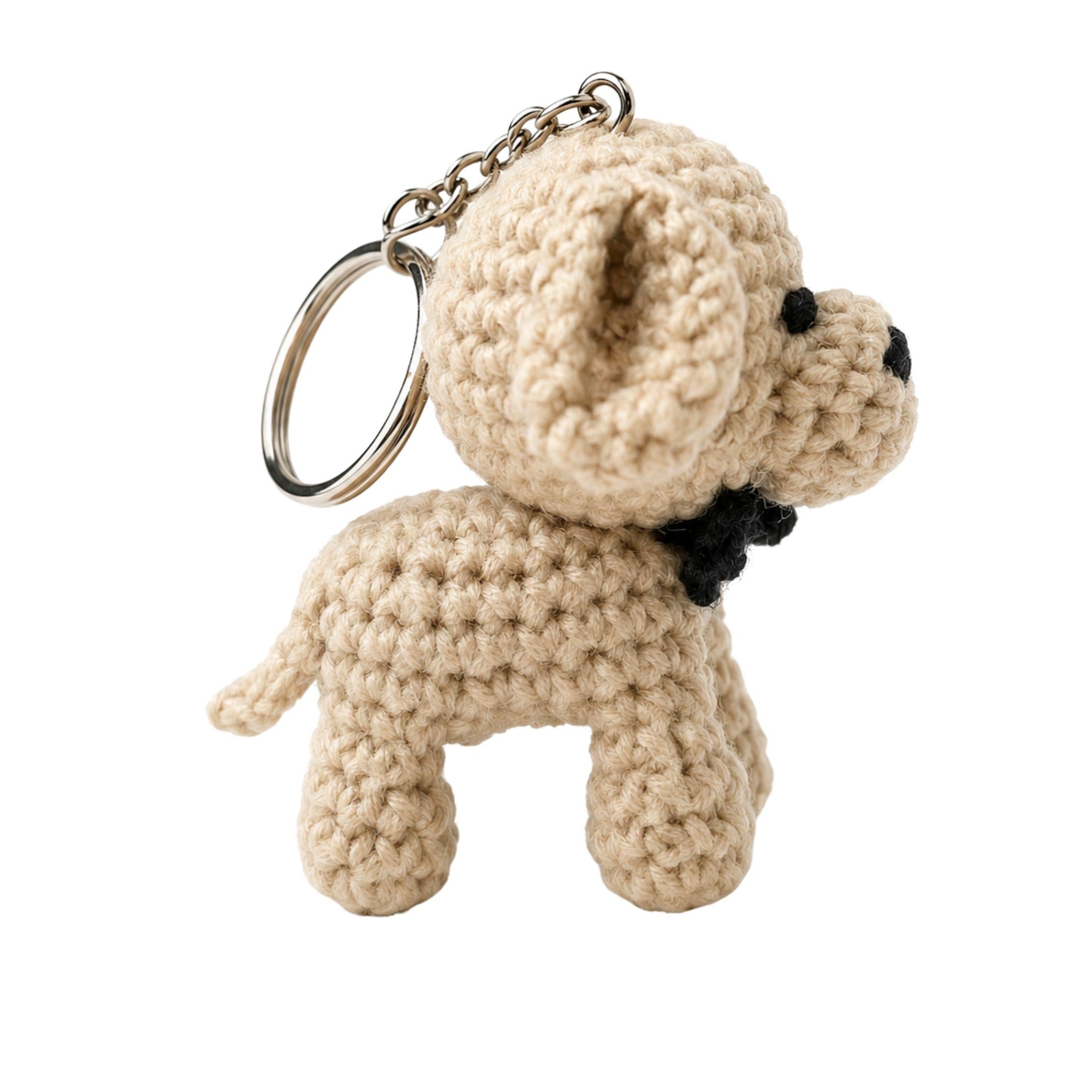 Örgü Köpek Anahtarlık