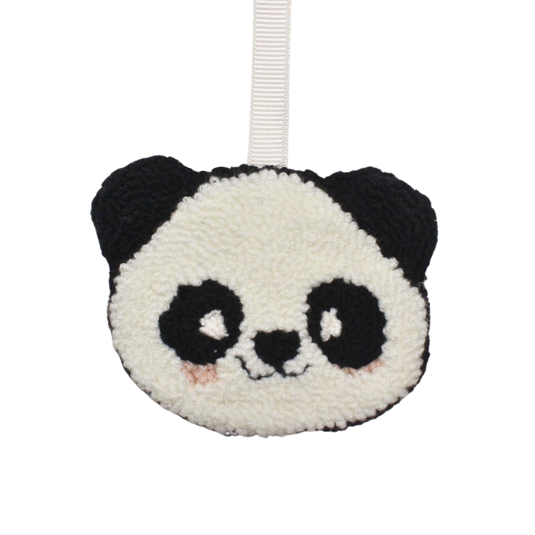 Panda Punch İşlemeli Anahtarlık