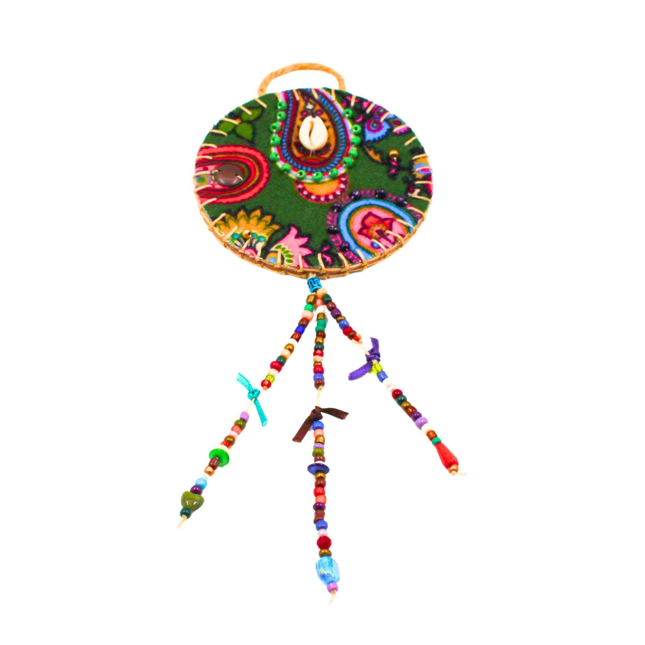 Pazen Desenli Yuvarlak Üzerlik