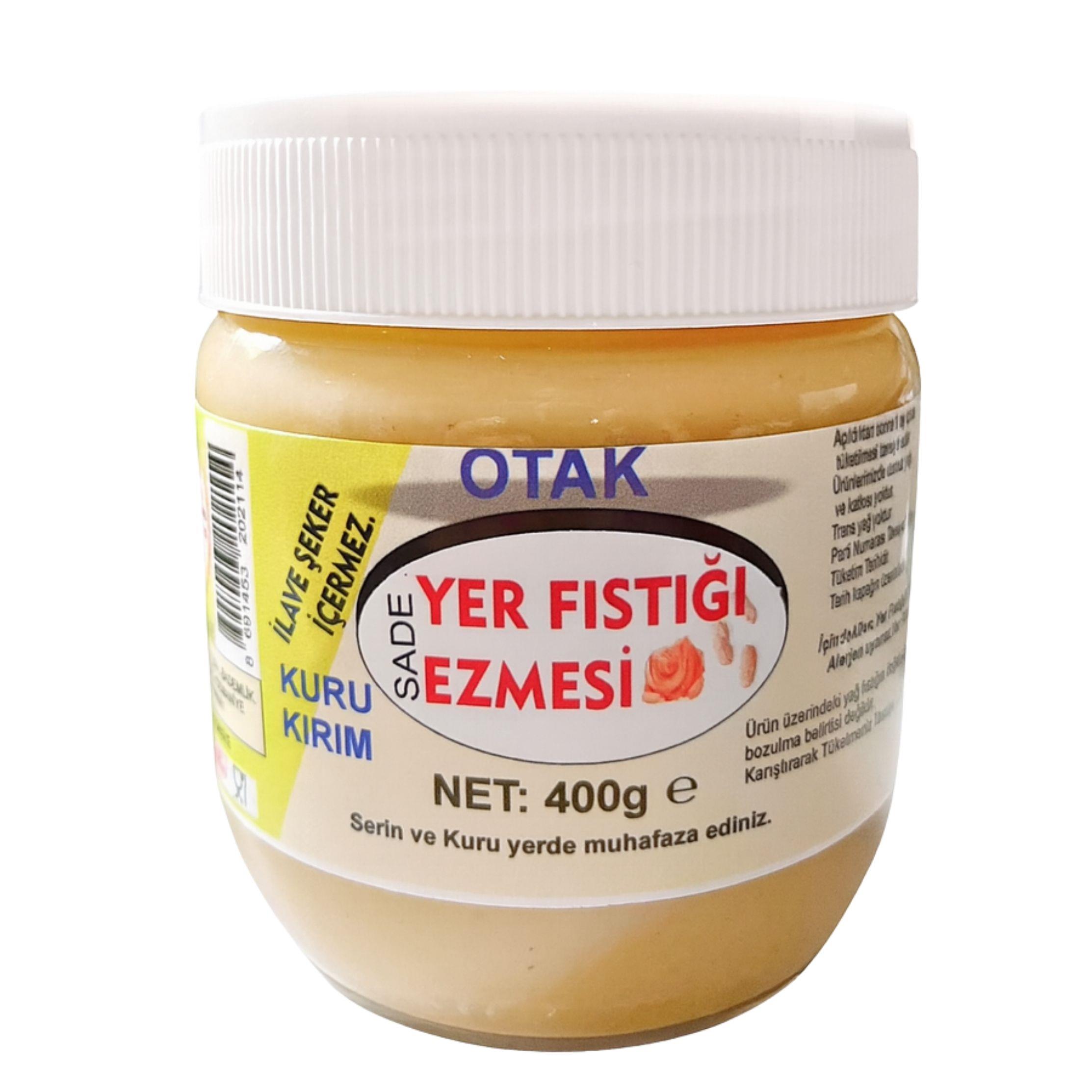 Sade Yer Fıstığı Ezmesi 400 G