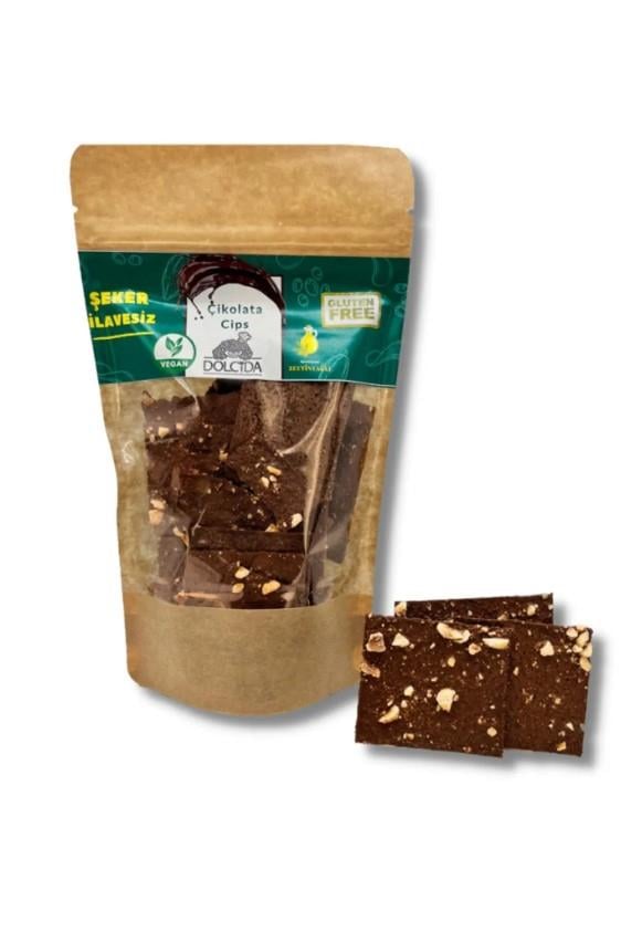 ŞEKERSİZ ÇİKOLATA CİPS 70GR