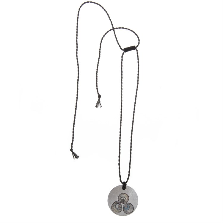 Siyah Çintemani Kolye