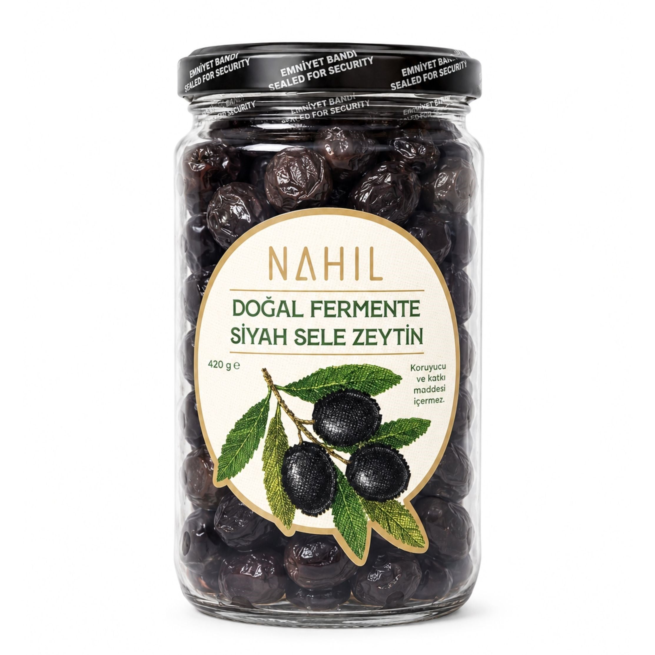 Siyah Sele Zeytin Nahıl 660 Ml
