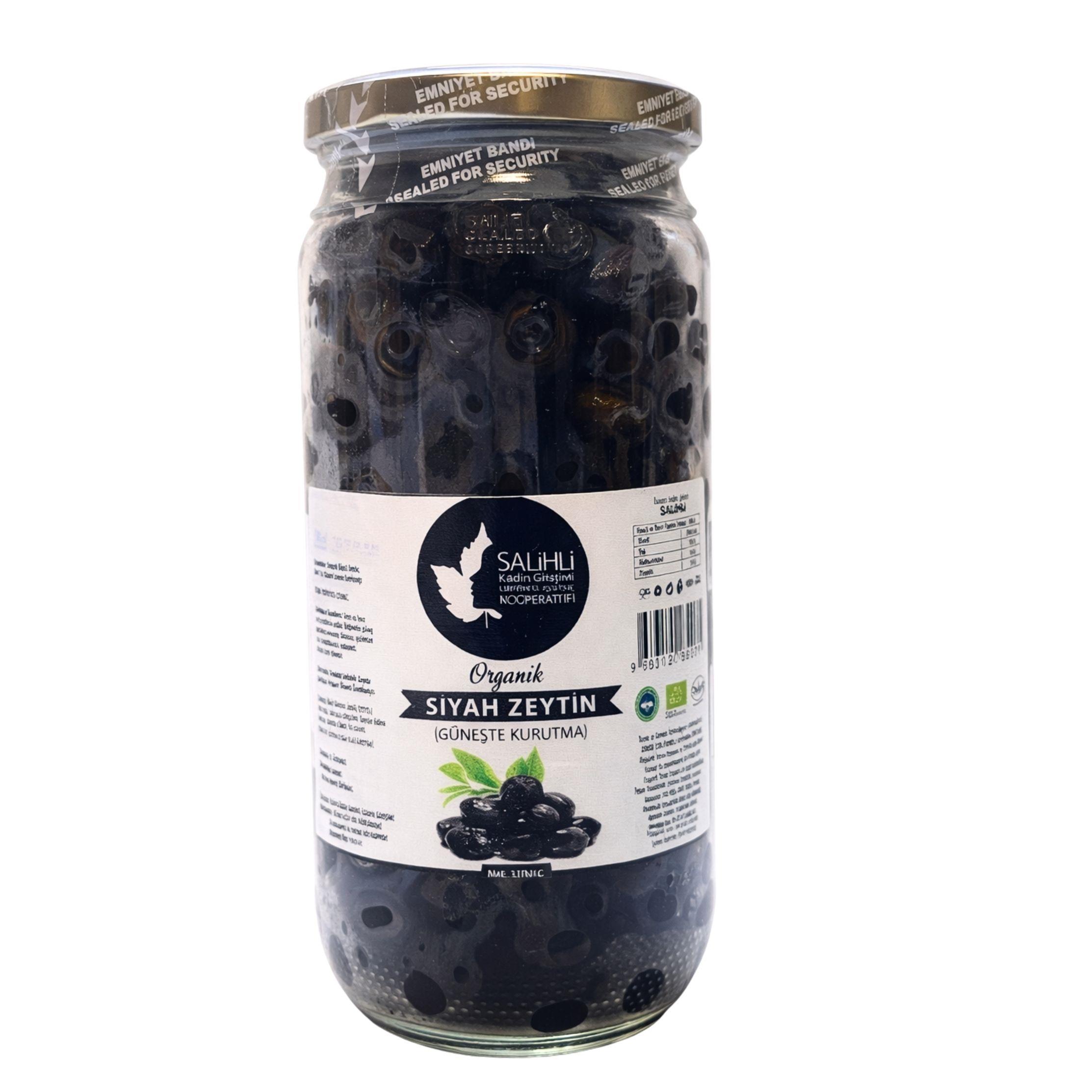 SİYAH ZEYTİN 310 GR CAM KAV.(GÜNEŞTE KURUTMA )