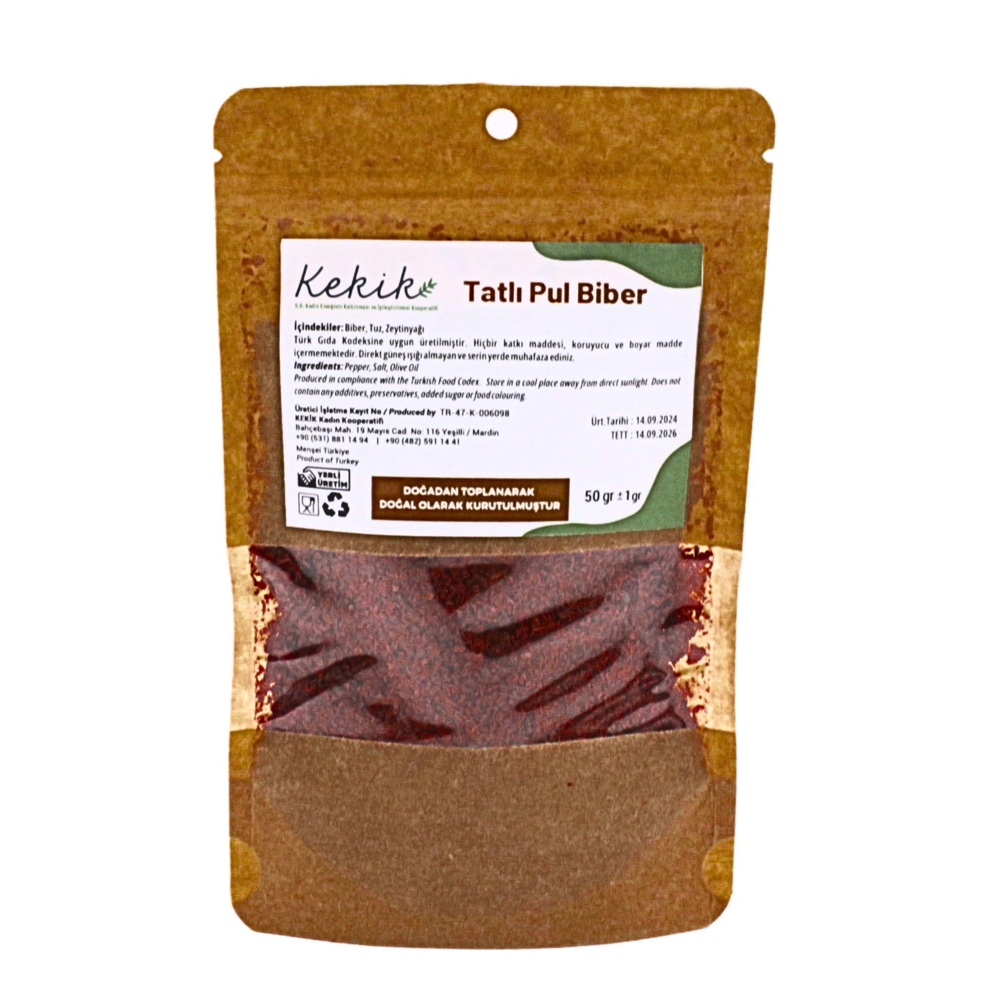 Tatlı Pul Biber 50 G
