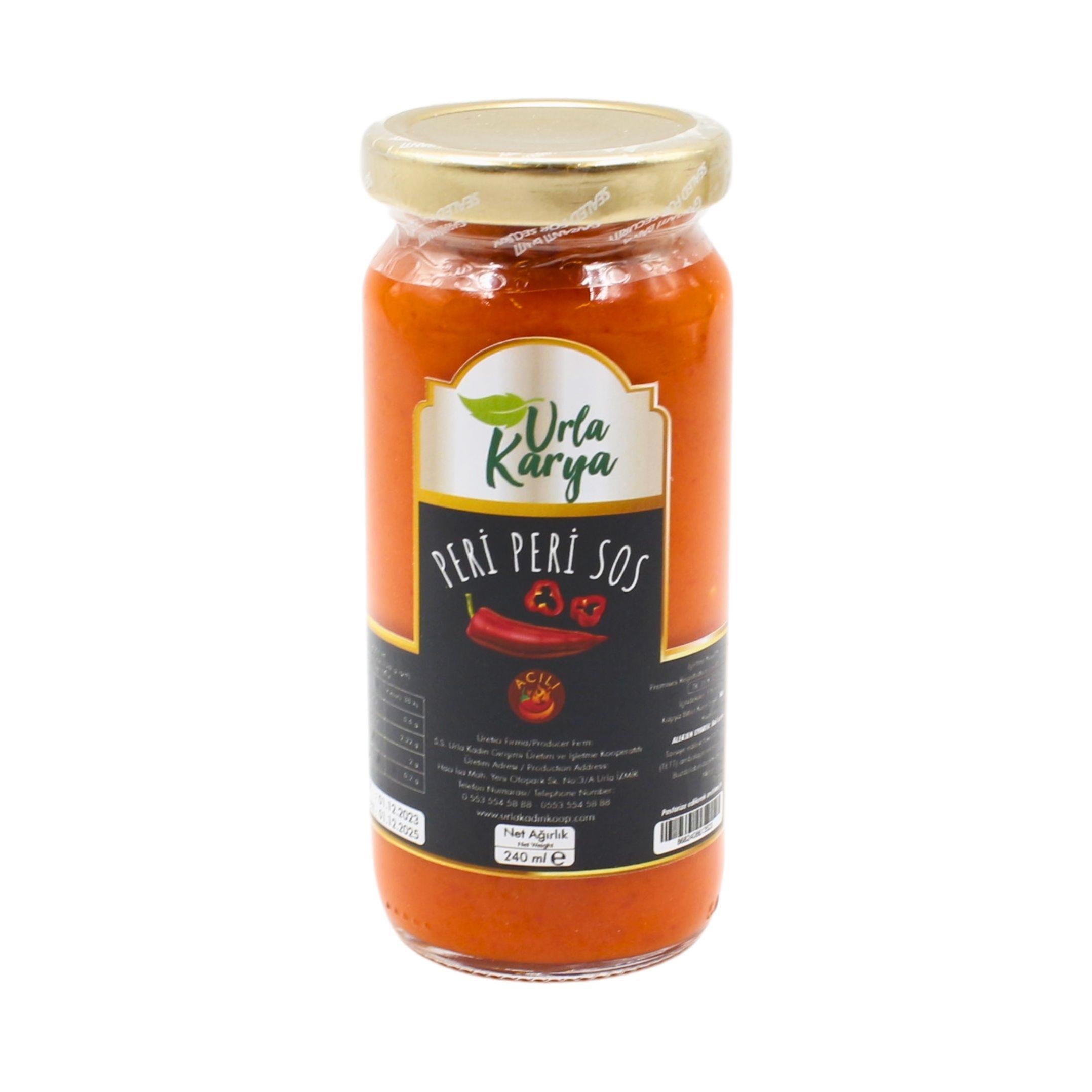 Urla Karya Acılı Peri Peri Sos 240 gr