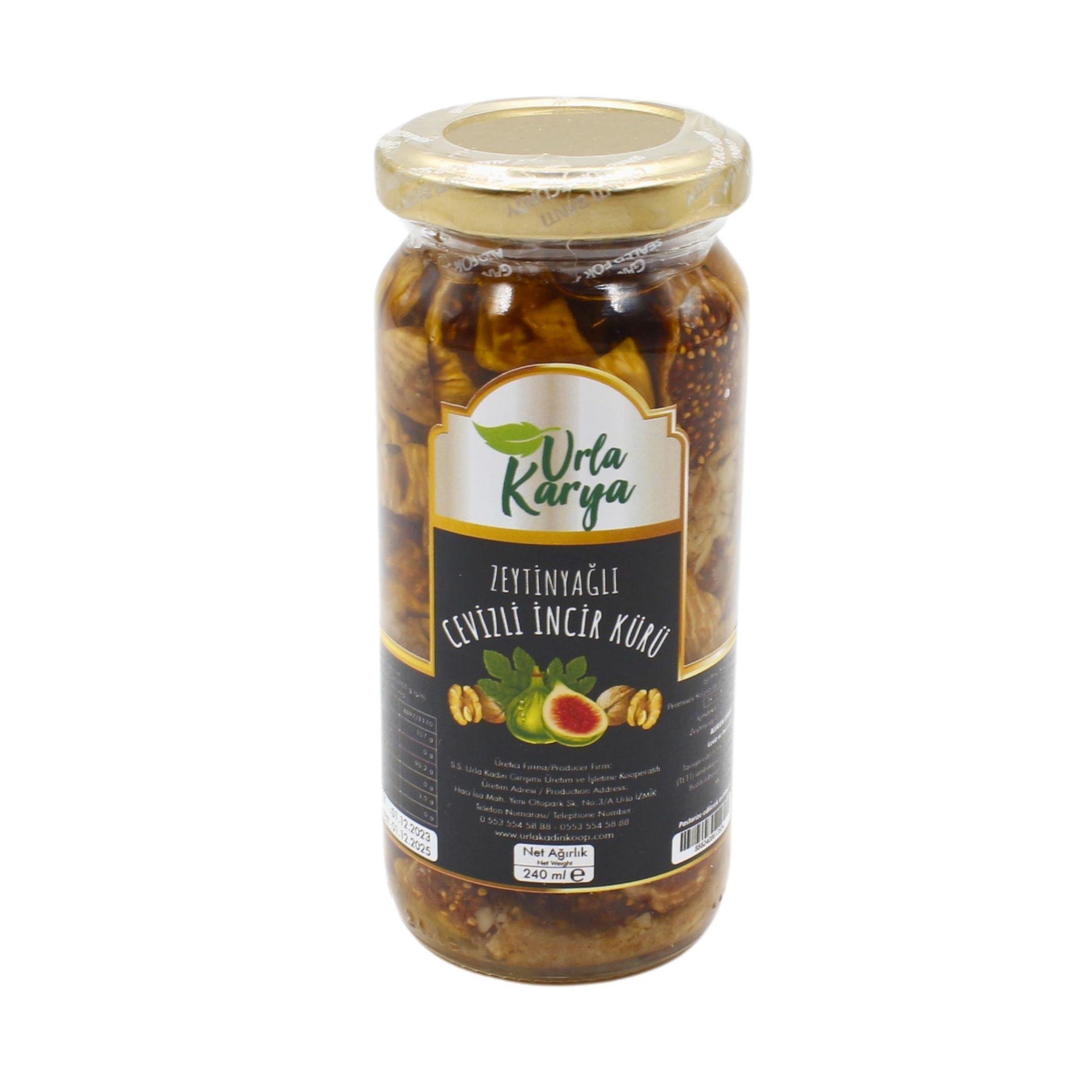 Urla Karya Zeytinyağlı Cevizli İncir Kürü 240 gr