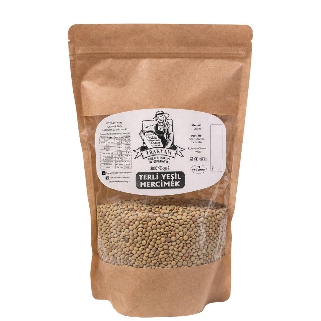 Yerli Yeşil Mercimek Trakyam 500 G