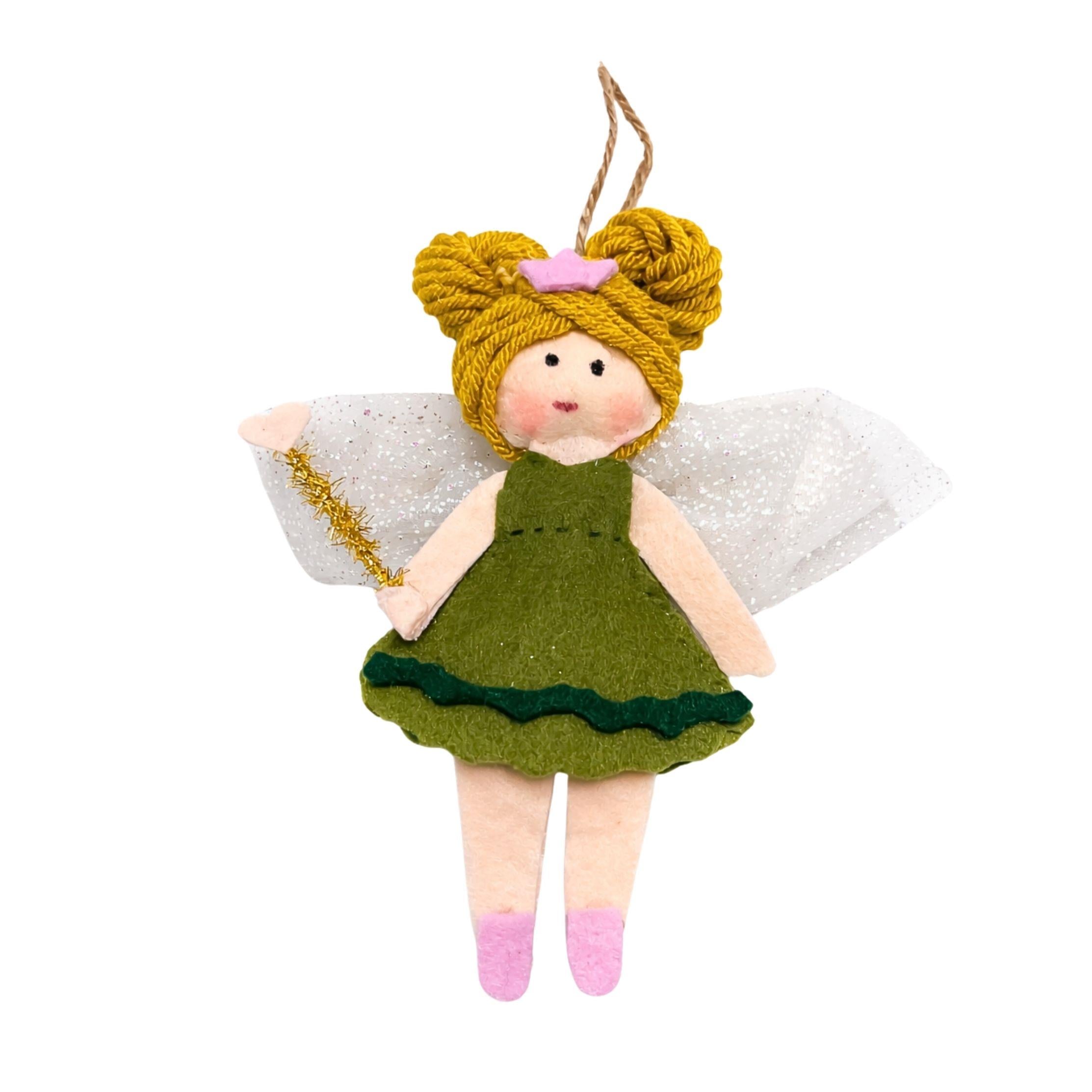 Yeşil Lavanta Keseli Peri Kızı