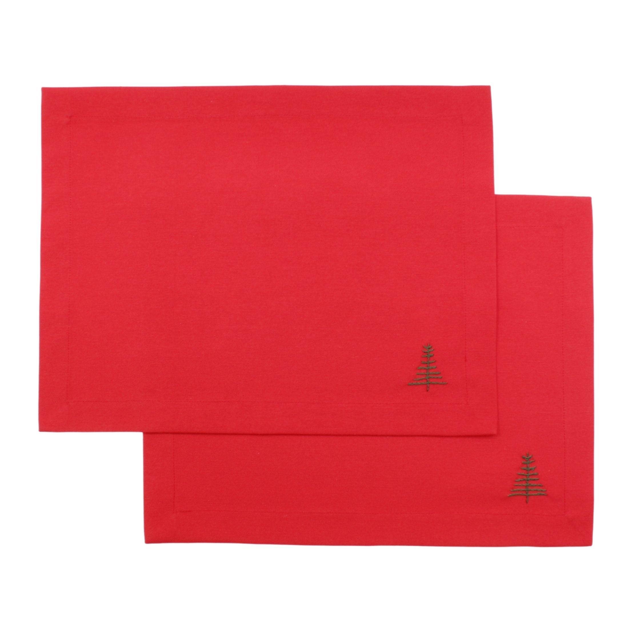 Yılbaşı Ağacı İşlemeli İkili Amerikan Servisi