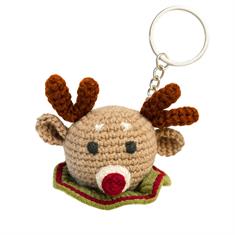 Amigurimi Geyik Anahtarlık