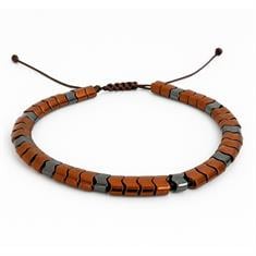 Balık Sırtı Hematit Bileklik