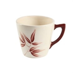 Bambu Seramik Kırmızı Kupa