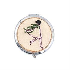 Dans Nakışlı El Aynası