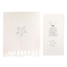 Denizyıldızı Baskılı Peştemal Seti