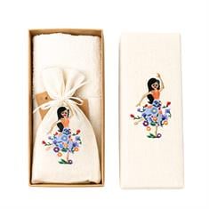 Eteği Çiçekli Diktörtgen Kutu Set