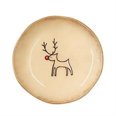 Geyik Seramik Pasta Tabağı