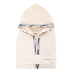 Gri Su Yolu Peştemal Bornoz