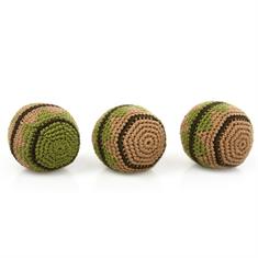 Kahverengi Jonglör Topu Seti