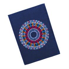 Lacivert Mandala Desenli Defter