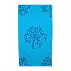 Mavi Hayat Ağacı Desenli Şal