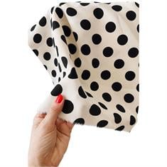 Puantiyeli Krep Kumaş-1