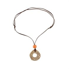 Çiçekli Seramik Kolye