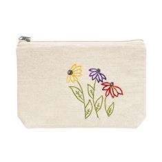 Üç Çiçek Makyaj Çantası