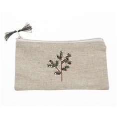 1 Yılbaşı Ağacı Nakışlı Cüzdan