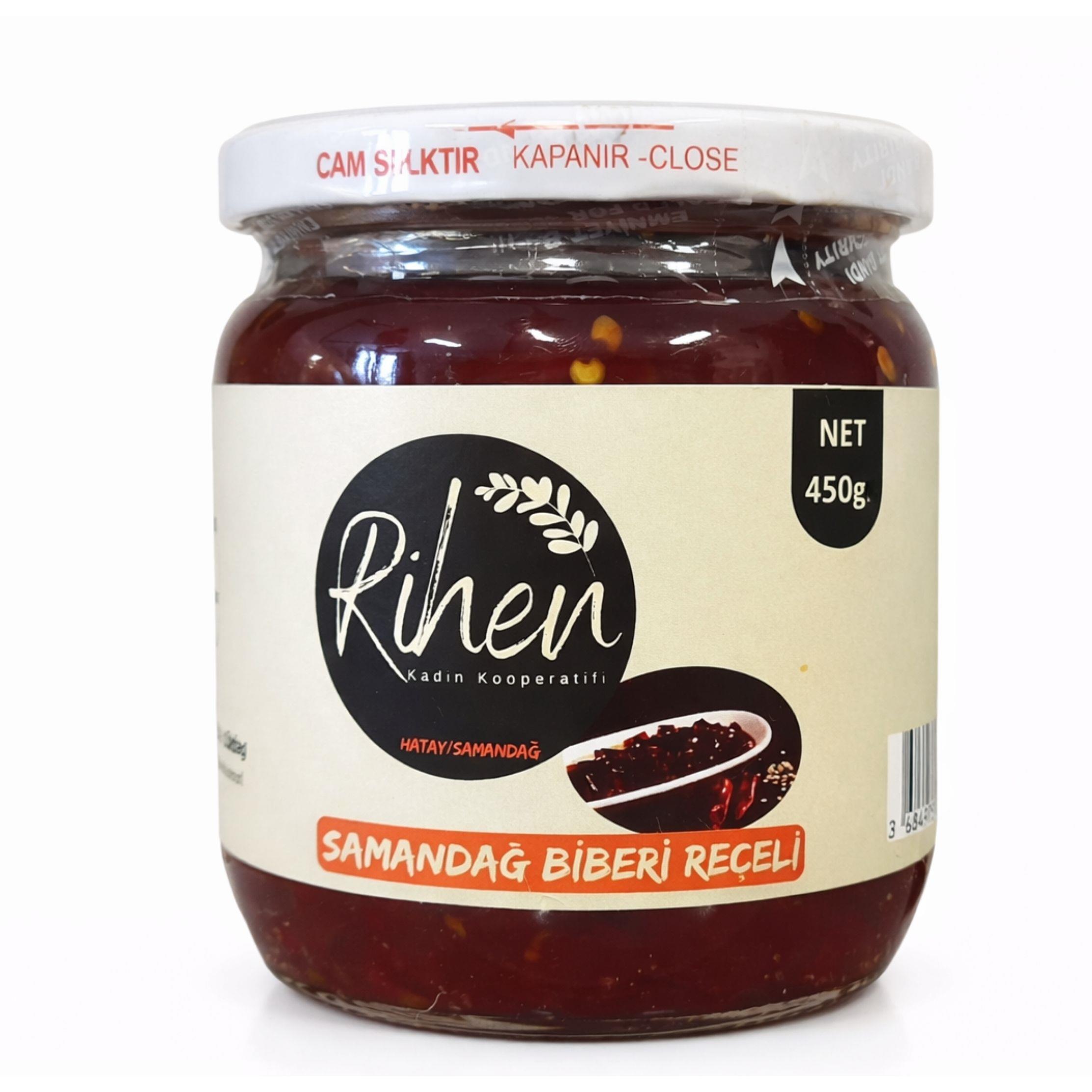 450 GR ACI BİBER REÇELİ RİHEN