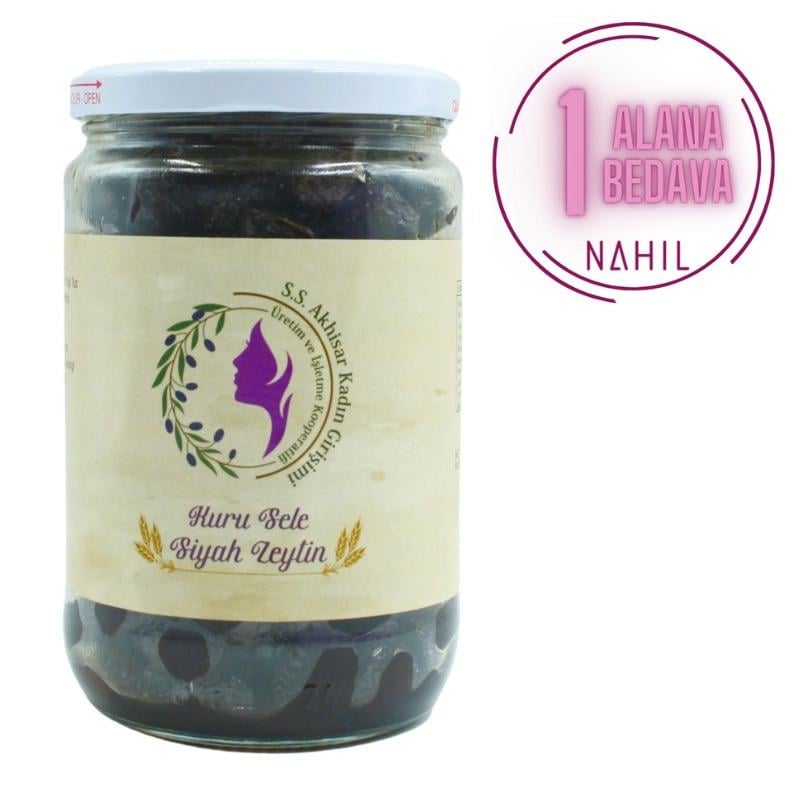 Akhisar Kuru Sele Siyah Zeytin 450 G
