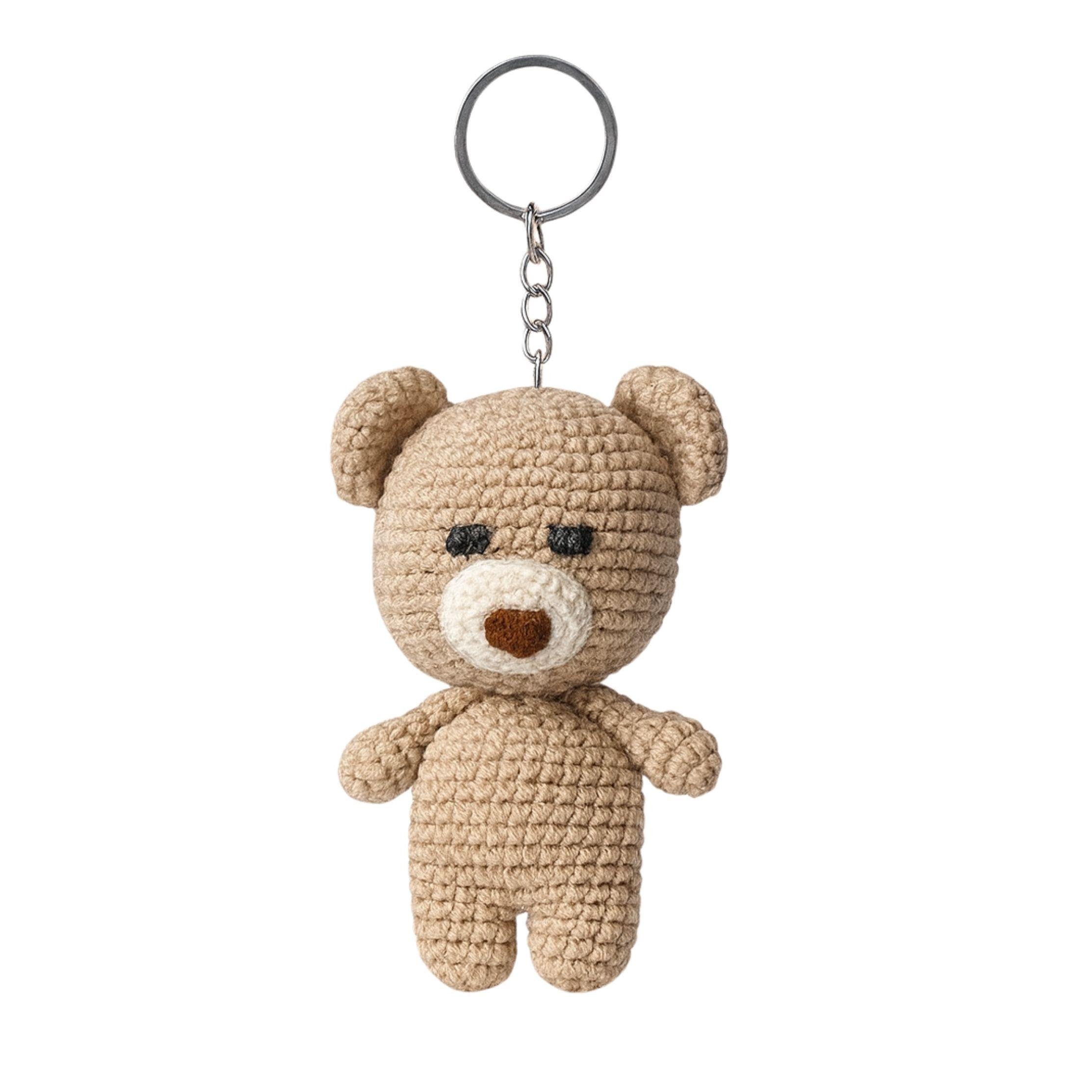 Amigurimi Ayı Anahtarlık