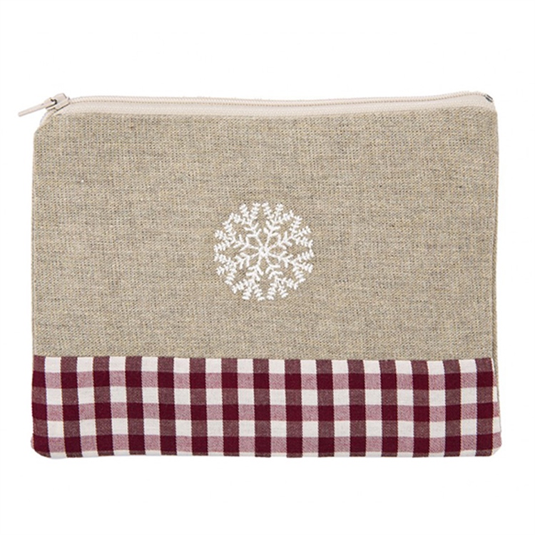 Beyaz Yılbaşı Temalı Cüzdan