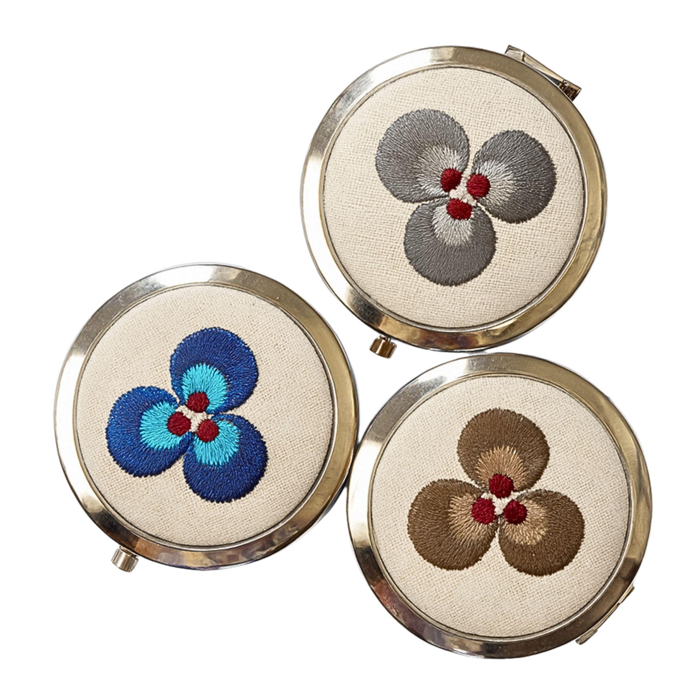 Çintemani Nakışlı El Aynası 