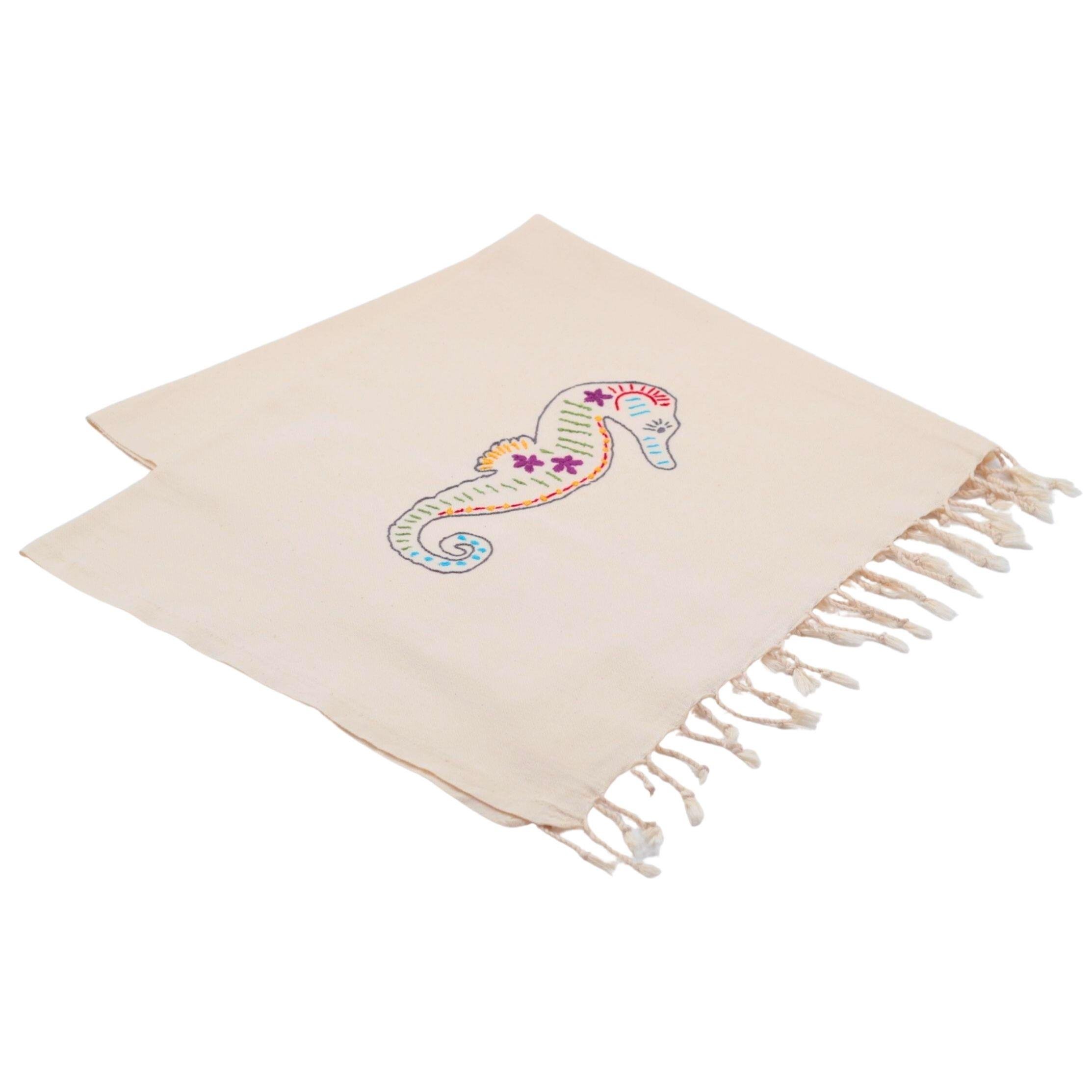 Denizatı İşlemeli Peştemal