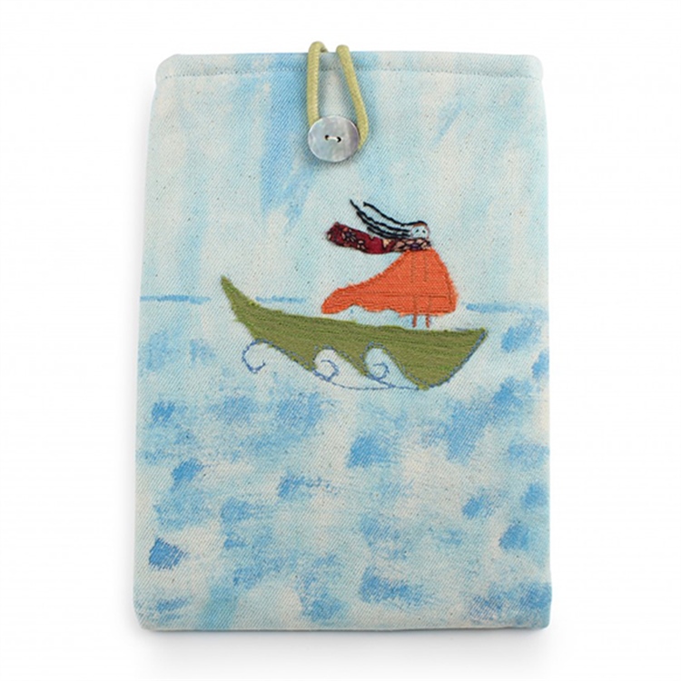 Denizin Kızı İşlemeli Tablet Kılıfı