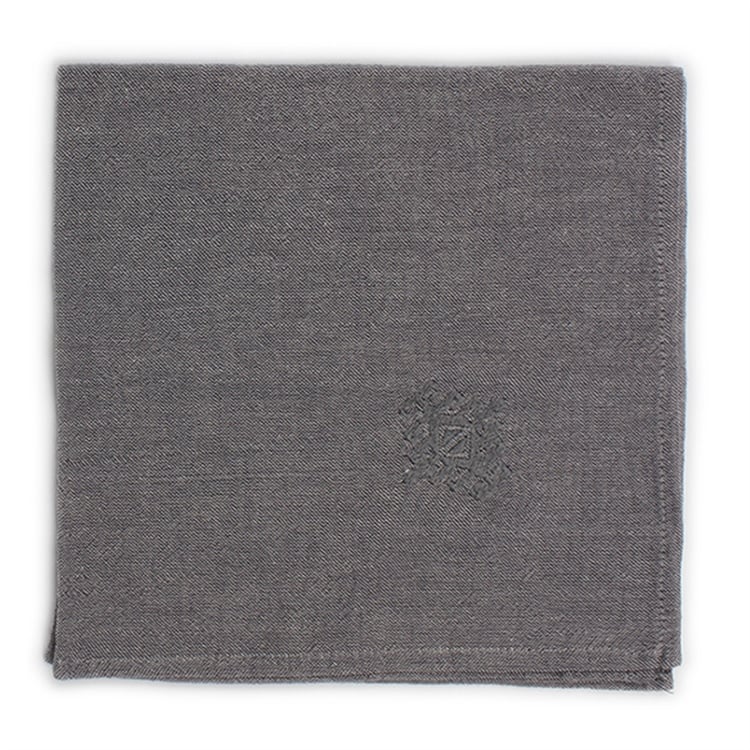 Gri Kilim Desenli Peçete